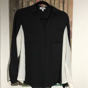 Express button up blouse- the portofino shirt